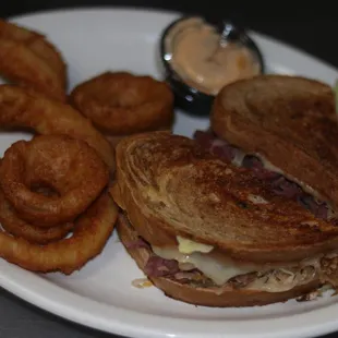 a plate of food