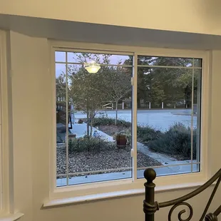 Finished bedroom windows