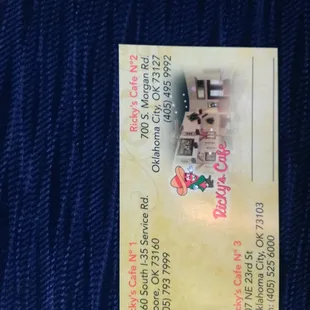 Business card