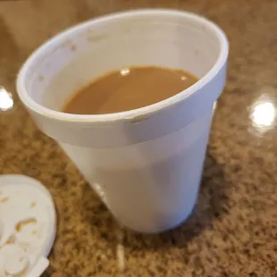 Cafe con leche small to go..Delicious
