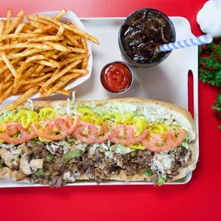 Philly Steak and Cheese