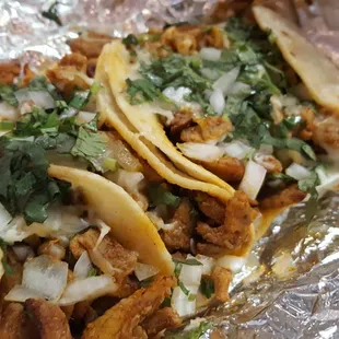 Al pastor mini tacos