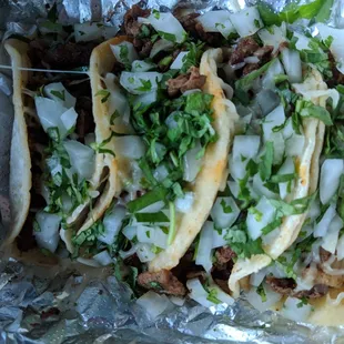 Carne asada tacos
