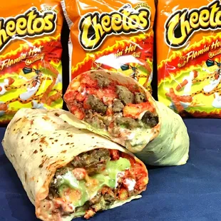 a tortilla wrapped in a tortilla wrap