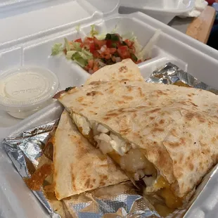 Shrimp Quesadilla