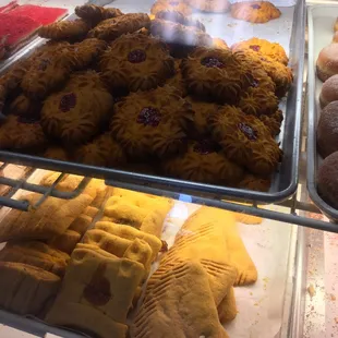 a variety of baked goods