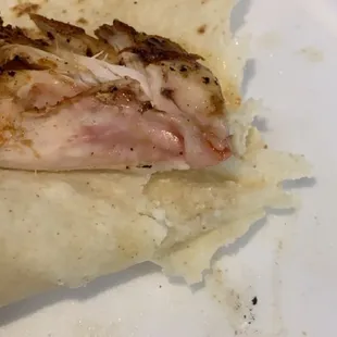 Raw chicken!