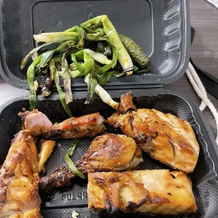 Half chicken ?