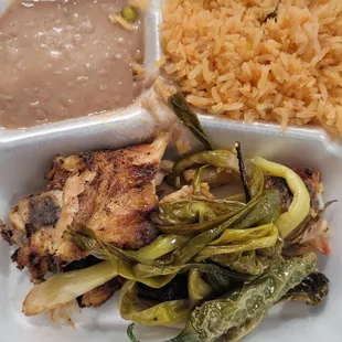 But that chicken though!  Can you even spot it in this pic?