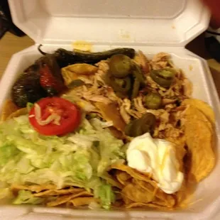 Pollo nachos