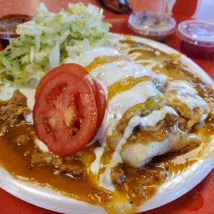 Smothered burrito