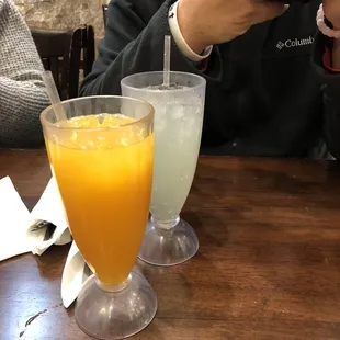 Passion fruit and lemonade. Taste so fresh