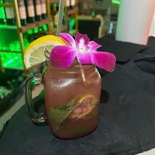 Strawberry mojito