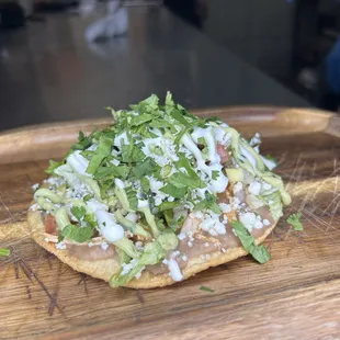 Tostadas mexicana
