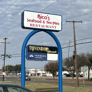 RESTAURANT STREET SIGN