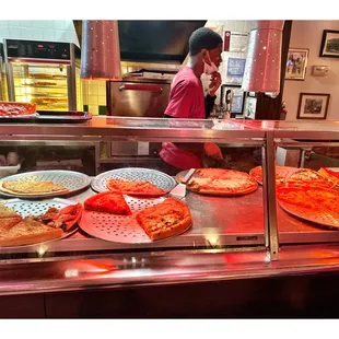 Inside Ricobene&apos;s .252 W 26th St, Chicago, IL  Italian Food ,Pizzas ,Italian Beef ,Sandwiches included Famous Breaded Steak Sandwich. Cool!