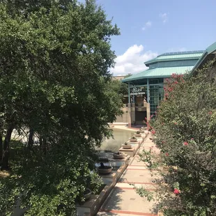 Outside the food court