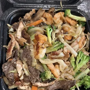 Steak and Shrimp Hibachi