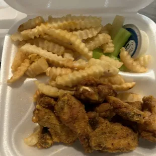 Lemon pepper Wings Combo