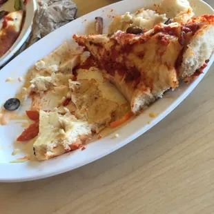 Uncooked dough! Not good!