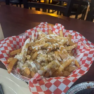 Garlic fries.