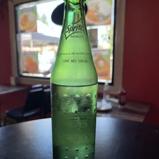 a bottle of soda