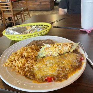 Mexican Plate at Rico's in Bulverde, Tx