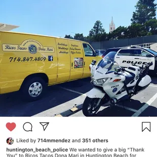 Catering event with HBPD!