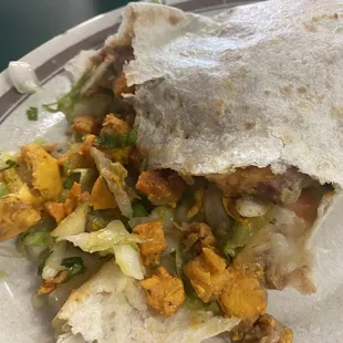 House burrito special. $3.50