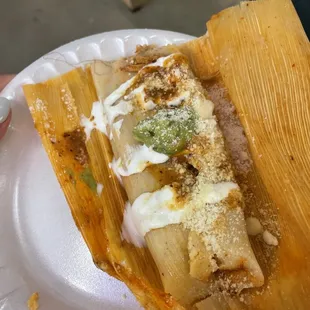 Short rib tamale