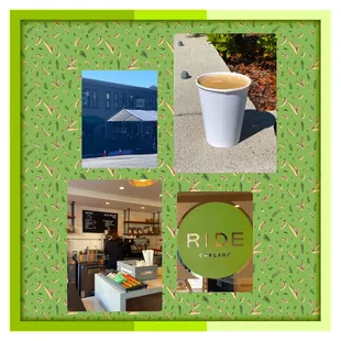 Montage of images from RIDE Bar