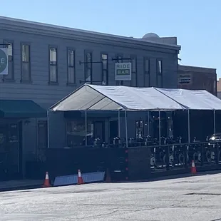 View from across the street