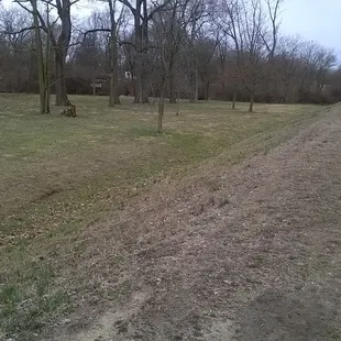 greenspace and nearby trail