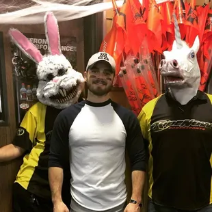 Halloween in the Parts Department!