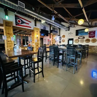 The main downstairs dinning area