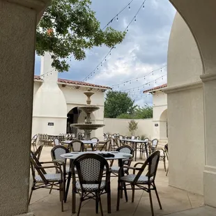 Outdoor seating