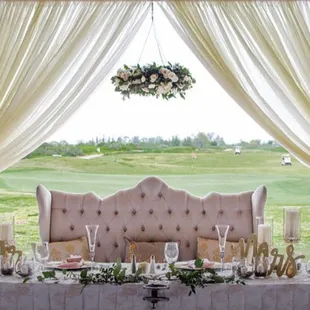 Beautiful Patio Reception