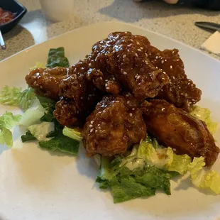 Korean BBQ Chicken Wings