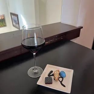 Wine and Chocolate Pairing