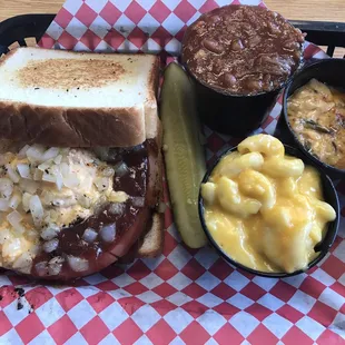 Hot Bologna Sandwich