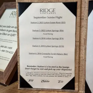 Lytton Springs tasting soirée.