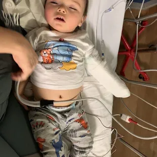 My son right before RR suggested we go home.