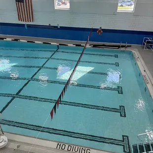 Pool with natural light