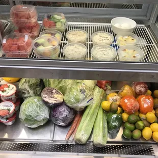 Watermelon and pineapple are VERY good. Homemade potato salad, chicken salad, deviled eggs.