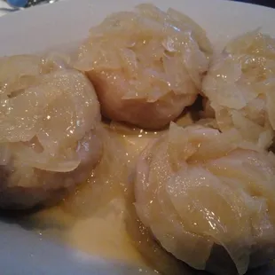 Pierogies with onions