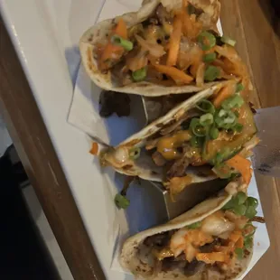 Korean BBQ tacos