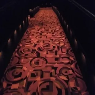 Unique carpet.