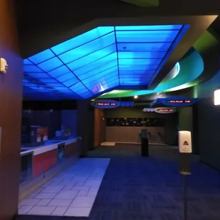 Empty concession.