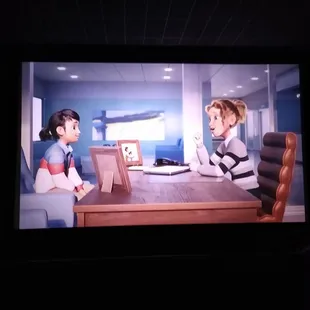 Small movie before the movie.