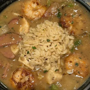 Chicken and Shrimp Gumbo